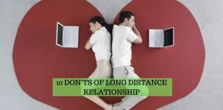 10 DON’TS OF LONG DISTANCE RELATIONSHIP