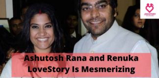 Ashutosh Rana and Renuka LoveStory